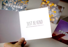 Load image into Gallery viewer, just be kind greeting cards for someone in need