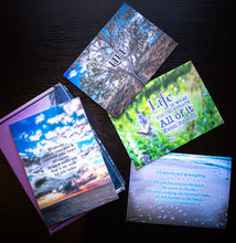 Load image into Gallery viewer, Combining beautiful nature photography with wholehearted messages to help heal.