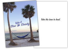 Load image into Gallery viewer, Send a "take the time to heal" get well card to someone in need.