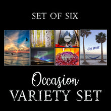 Load image into Gallery viewer, We offer many different categories of special occasion cards from with sympathy, get well, to thinking of you and I love you cards.