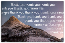 Load image into Gallery viewer, Thank you for all that your do cards.