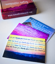 Load image into Gallery viewer, Gift card set collection of thank yous