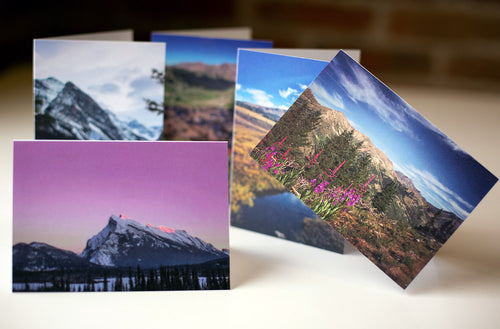 Beautiful nature note cards, blank inside